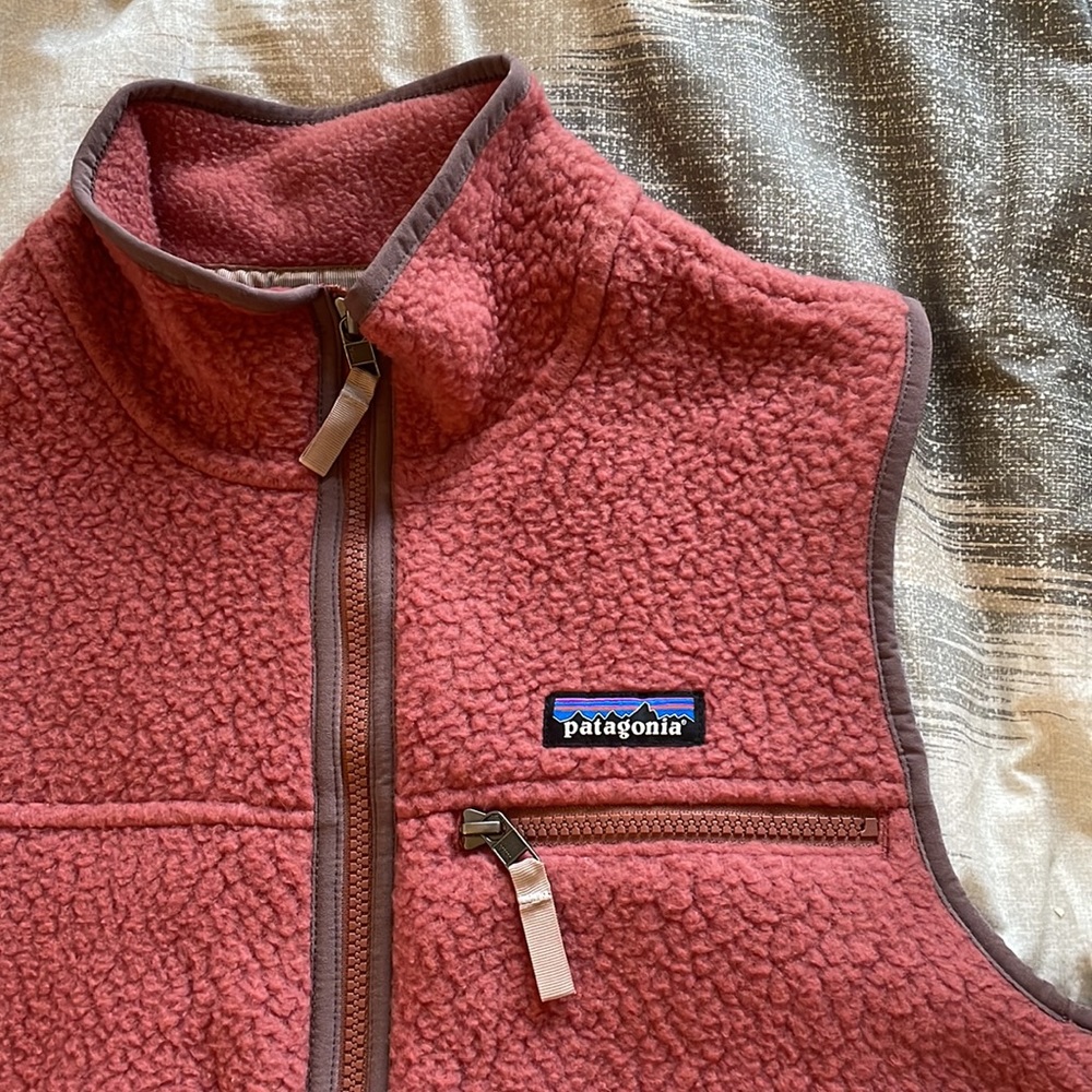 Patagonia pink vest